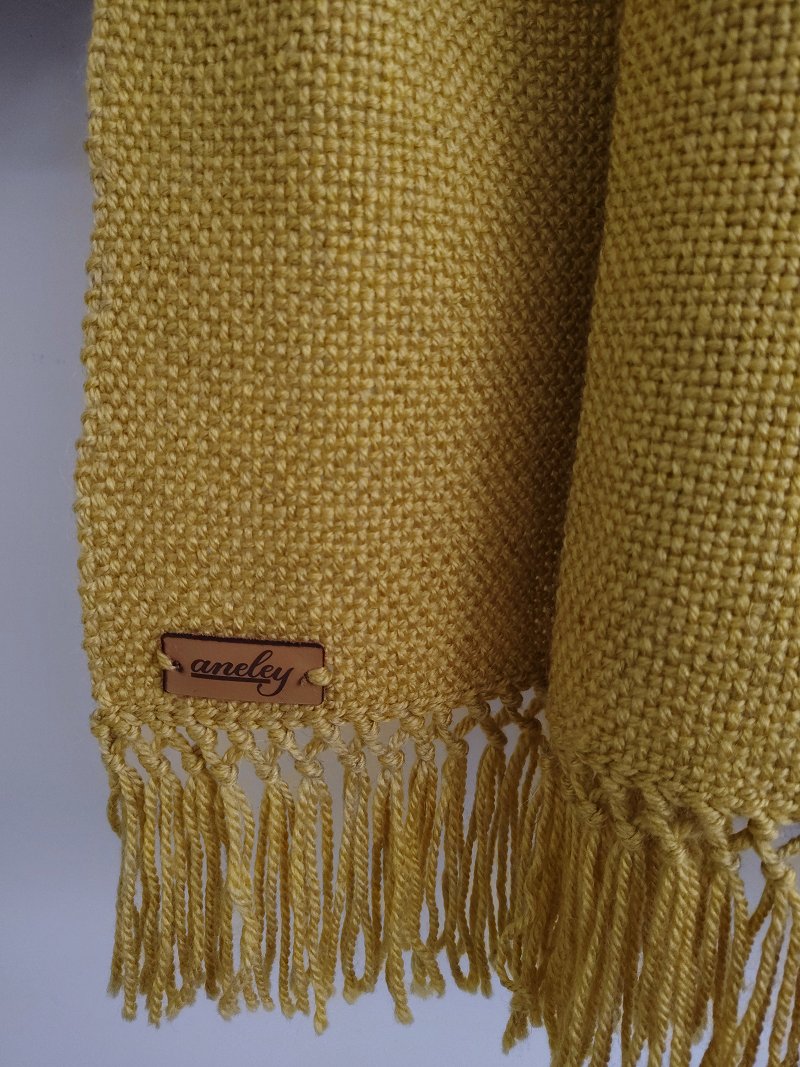 Pashminas tejidas en telar Milla artesanias en telar